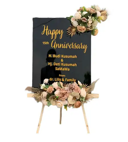 Papan Bunga Akrilik Parittiga