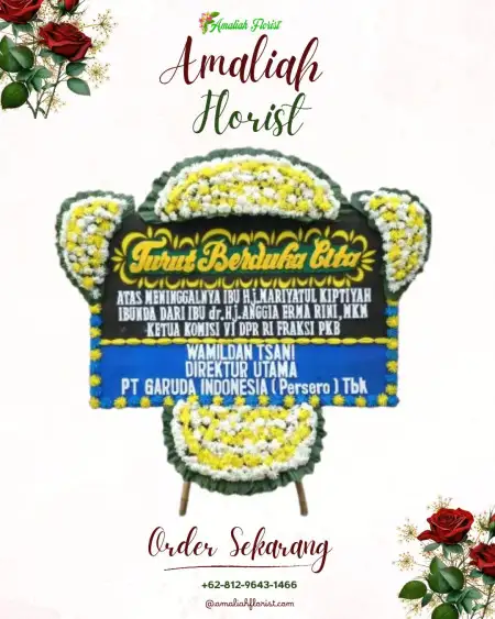 Papan Bunga Duka Parittiga